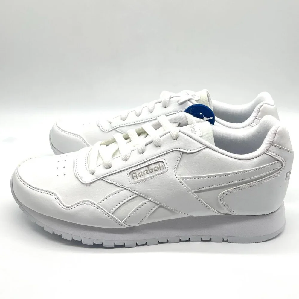 NEW Reebok Mens Size‎ 7.5 CL Harman Run White Running Sneakers Shoes
